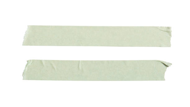 istock Long green paper masking tape 1751578880