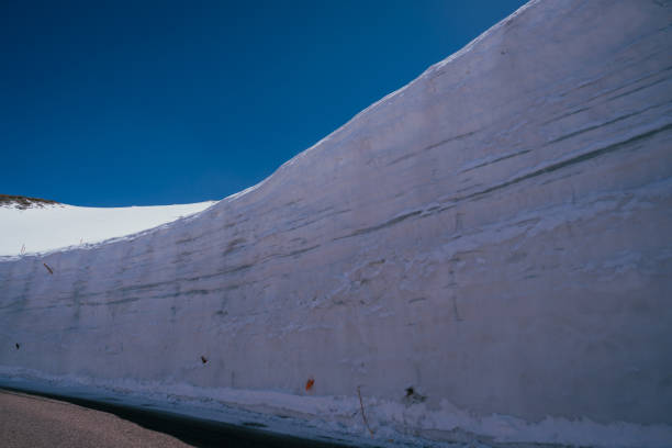 A winter wonderland in Tateyama Murodo, 2023 Spring