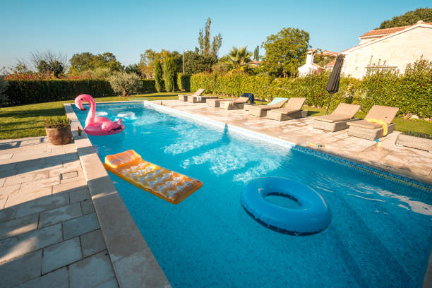istock Diverse Friends at a Villa Pool Party 1751652476