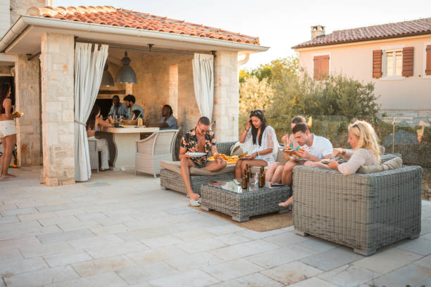 istock Poolside Moments with Diverse Friends 1751652694
