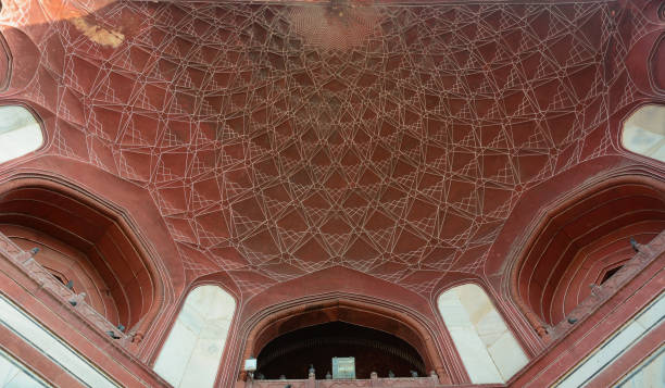 istock Dome of Agra Fort in India 1751660860