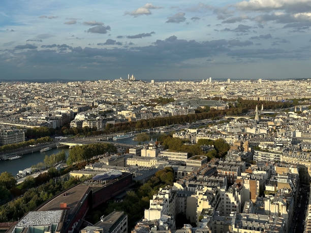 istock Paris cityscape from the Eiffel Tower, France 1751667335