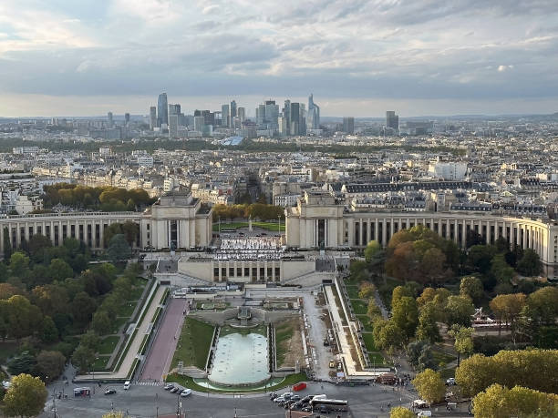 istock The Trocadero view from the Eiffel Tower, France 1751667370