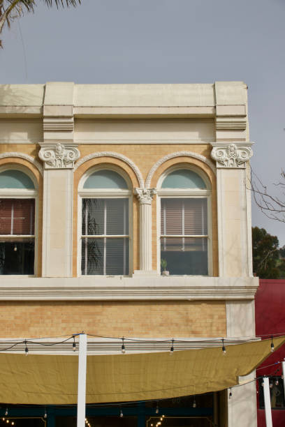 istock Architectural details of the upper floor windows and eaves 1751667911
