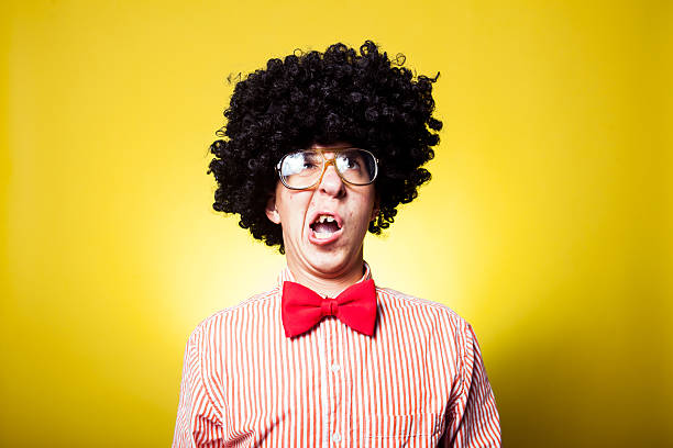 istock Large Afro Confused Nerdy Student Portrait 175169086