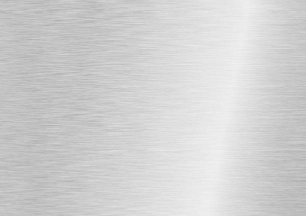 istock Muted grey and white steel background 175170390