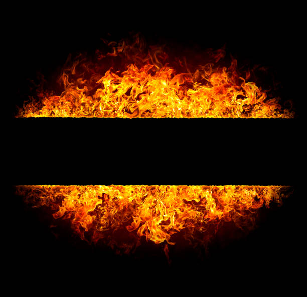 istock Flame banner of hot red fire 175170793