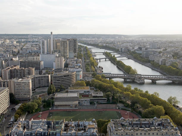 istock Paris cityscape from the Eiffel Tower, France 1751715666