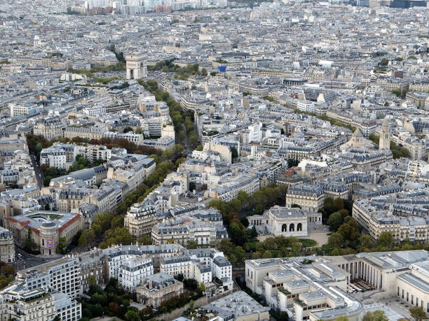 istock Paris cityscape from the Eiffel Tower, France 1751716233