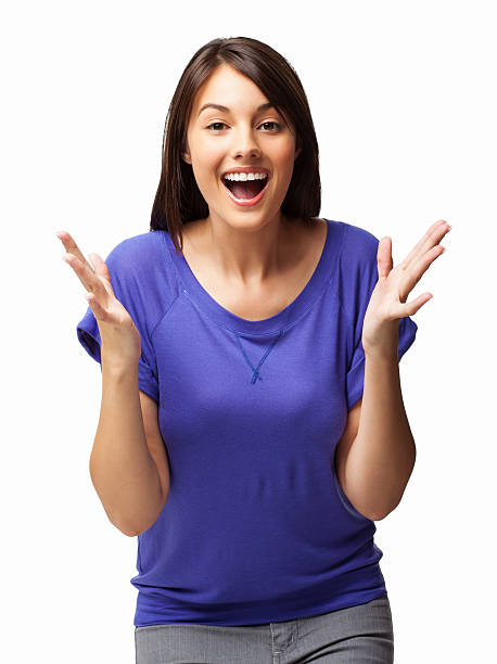 istock Excited Young Female - Isolated 175171719