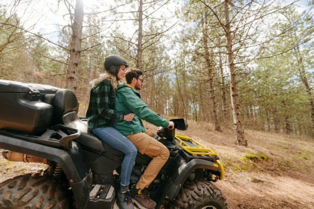 istock Couple riding a quad bike 1751729960