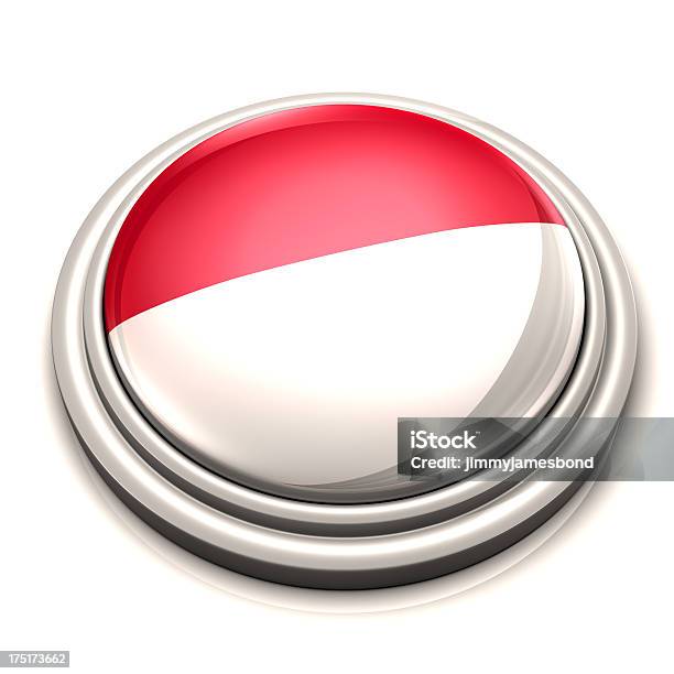 Botón De Bandera Indonesia Foto de stock y más banco de imágenes de Asia - Asia, Asia Sudoriental, Bali