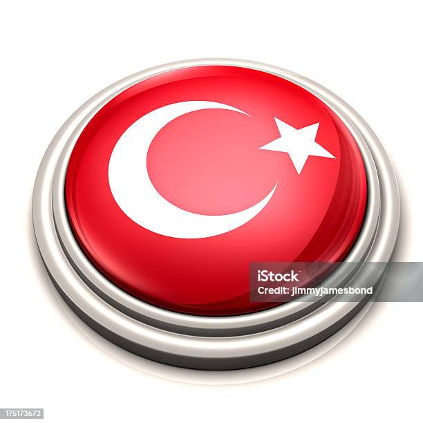Флаг Кнопкатурция — стоковые фотографии и другие картинки Азия - Азия, Анкара - Турция, Без людей