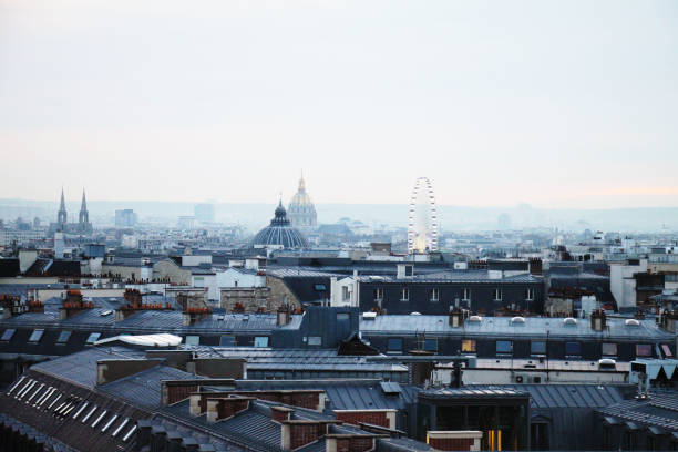 View of Paris from above
