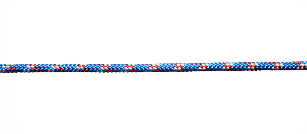 istock Isolated shot of climbing rope against white background 175174887