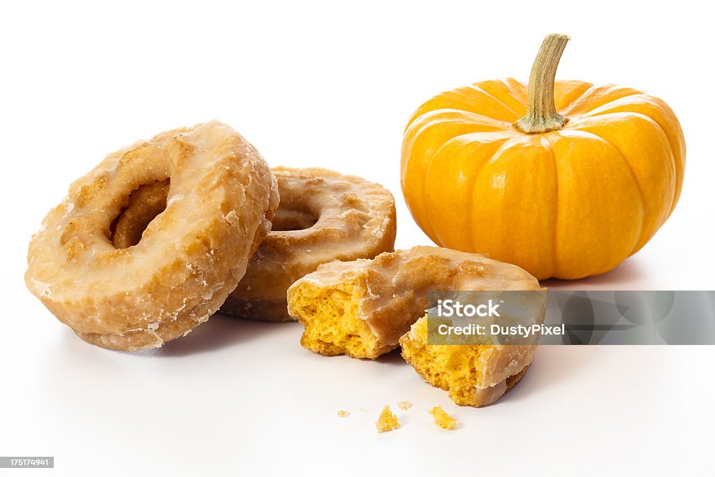 De citrouille Donuts - Photo de Aliment libre de droits