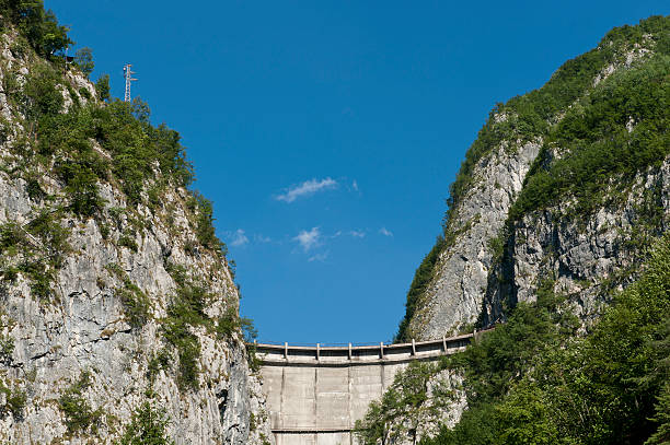 istock dam in the mountains. 175175623