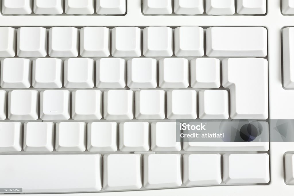 Empty Computer Keys Empty Keyboard