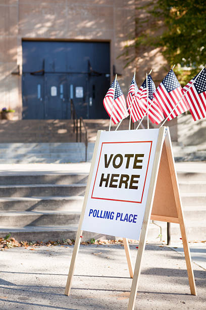 istock Vote Polling Place Station in USA 175176808