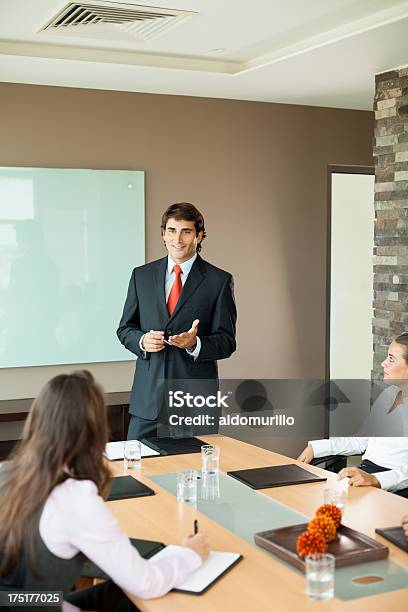 Business Meeting In The Office Stock Photo - Download Image Now - Adult, Adults Only, Beautiful People