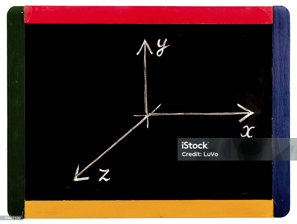 Chalkboard - Foto stock royalty-free di Coordinazione