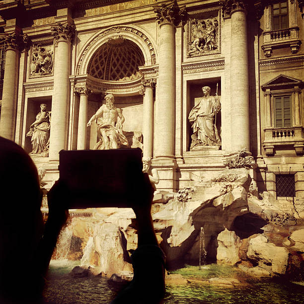 Trevi  Fountain in Rome shot with Iphone 5