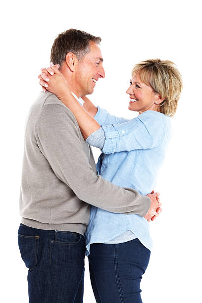 istock Senior couple in romantic mood 175178132