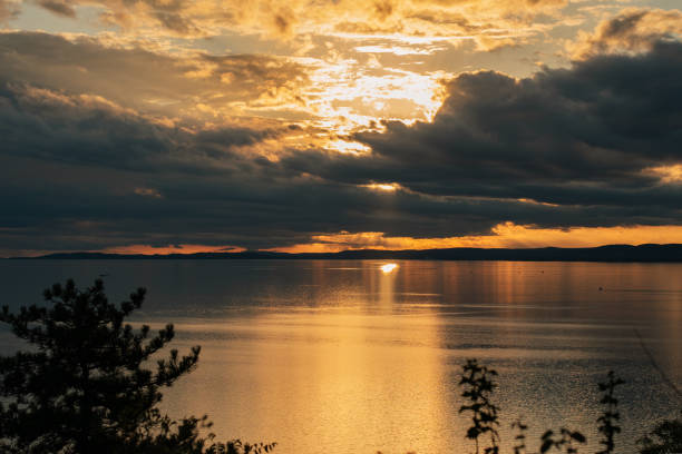 istock Lake Balaton in the sunset 1751788873