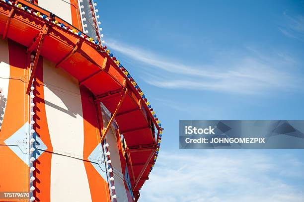 Helter Skelter Fairground Ride Stock Photo - Download Image Now - Amusement Park, Amusement Park Ride, Amusement Park Slide