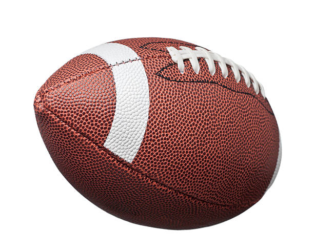 Football Stock Photo - Download Image Now - American Football - Sport,  American Football - Ball, Mid-Air - iStock