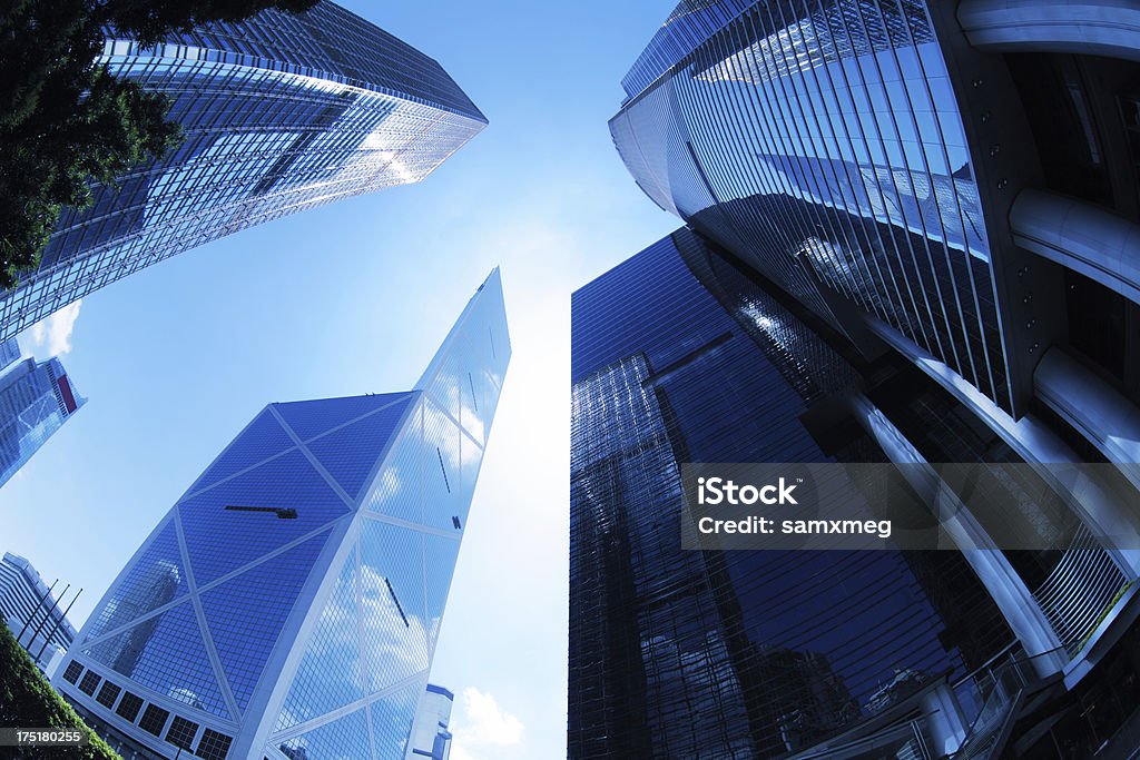 Edificios corporativos - Foto de stock de Acero libre de derechos