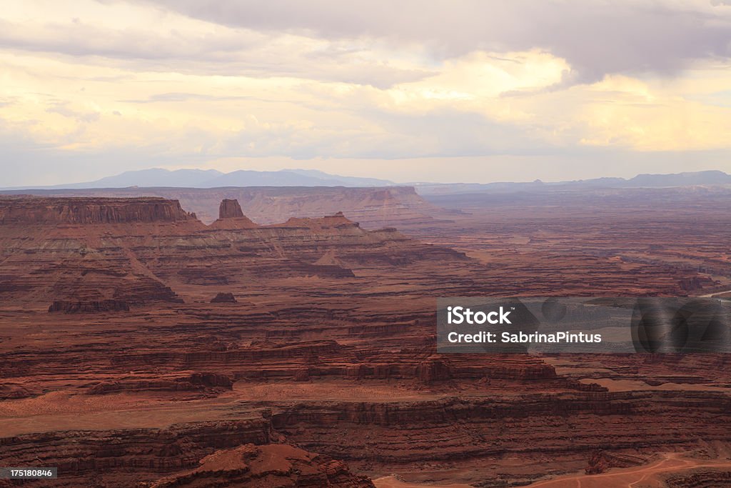 Canyonlands National Park - Lizenzfrei Abenddämmerung Stock-Foto