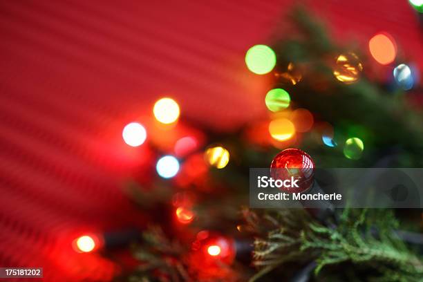 Série De Luzes - Fotografias de stock e mais imagens de Bola de Árvore de Natal - Bola de Árvore de Natal, Cartão de Saudações, Comemoração - Conceito