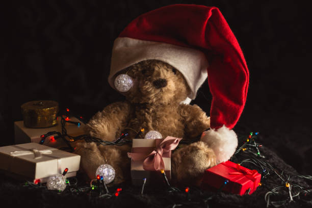 istock Christmas presents and Christmas lights. 1751812422
