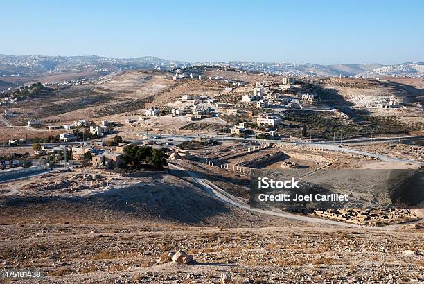 Vista Da Cisjordânia Paisagem Do Herodian - Fotografias de stock e mais imagens de Base Militar - Base Militar, Casa, Encosta