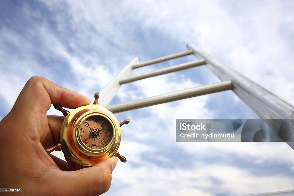 La escalera del éxito - Foto de stock de Liderazgo libre de derechos
