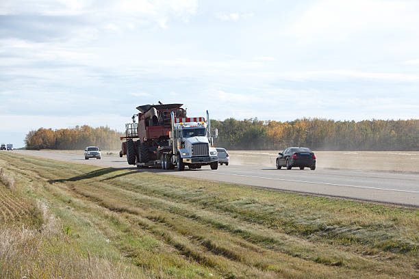 Highway Travel In The Country.