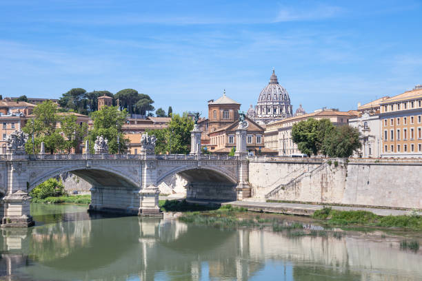 istock Rome's Tiber River located in Lazio, Italy 1751820596