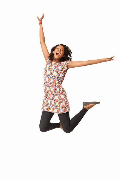 istock Enthusiastic Young Woman - Isolated 175182576