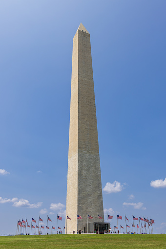 The Luxor Egyptian Obelisk at the center of Place de la Concorde, Paris, France