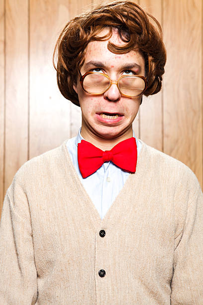 istock Nerdy College Student With Big Glasses 175183398