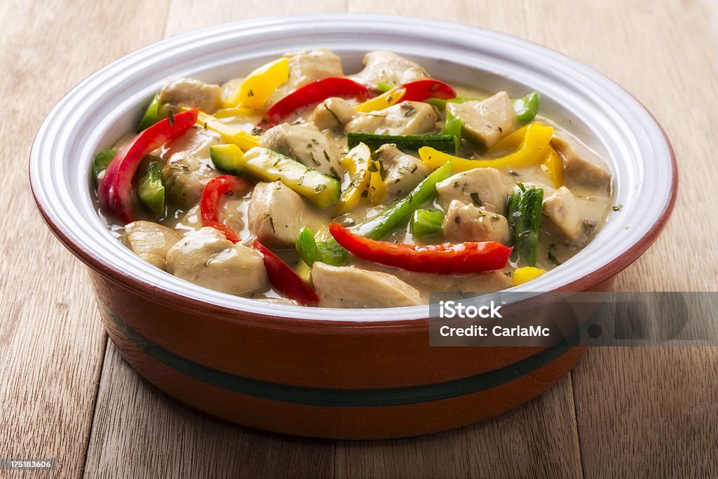 Chicken a la king A chicken a la king casserole Chicken A La King Stock Photo