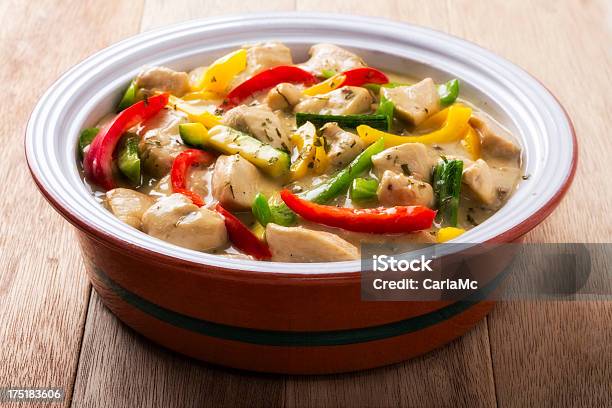 Chicken A La King Stock Photo - Download Image Now - Chicken A La King, Chicken Breast, Chicken Meat