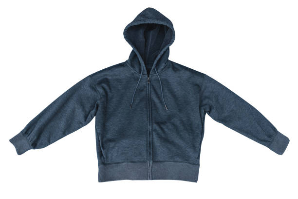 istock Gray sweater hoodie on white background with clipping path 1751839563