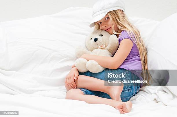 Teddy Bear Stock Photo - Download Image Now - 6-7 Years, Adolescence, Bedroom