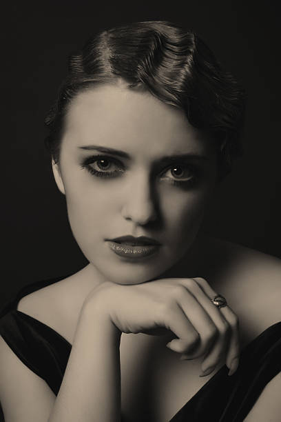 istock 1930s style.Female portrait 175184719