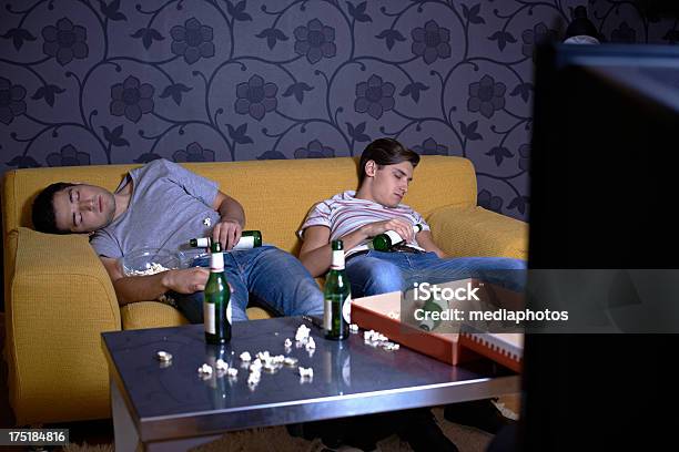 Drunken Men Stock Photo - Download Image Now - Messy, Asian and Indian Ethnicities, Young Men