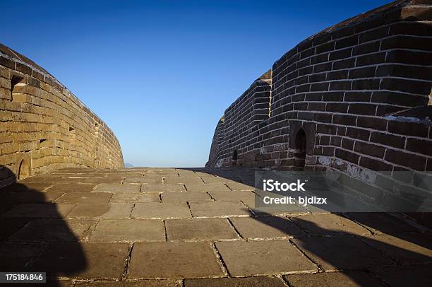 Jinshanling Grande Muraglia Al Mattino - Fotografie stock e altre immagini di Ambientazione esterna - Ambientazione esterna, Asia, Capitali internazionali