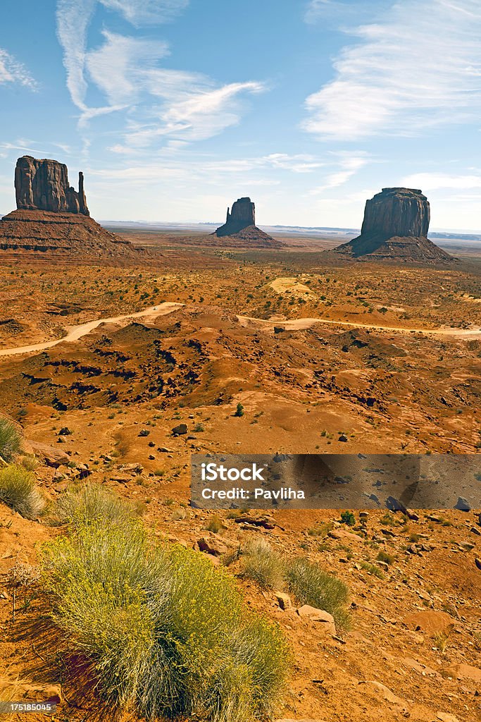 Formazioni rocciose in Monumento valle, Utah, Stati Uniti - Foto stock royalty-free di Altopiano del Colorado