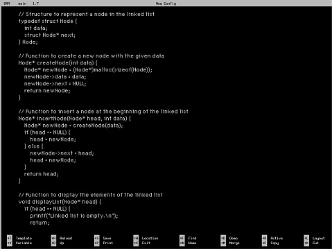 Nineties Operating System With Coding Terminal With Black Background ...